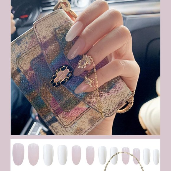 Pink Pudding Charm Press-on Nails - Picture 3 of 12